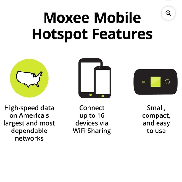 STRAIGHT TALK MOXEE PREPAID MOBILE HOTSPOT - BLACK (NEW WITH TAGS) - Picture 6 of 9